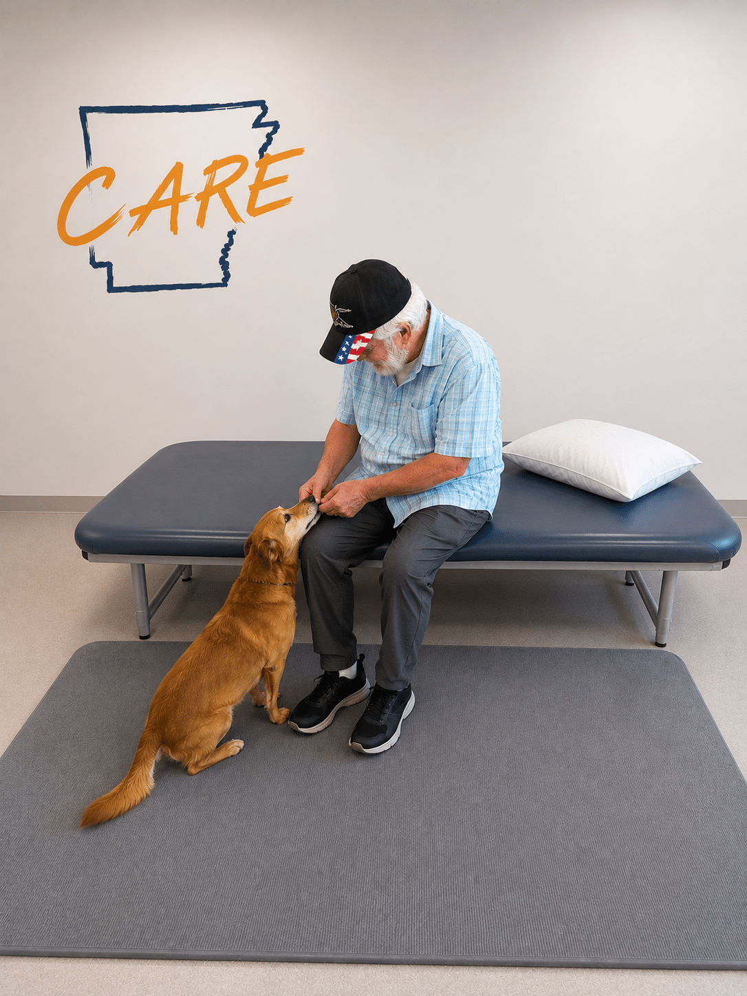Therapy session with the Head Treat Acquisitioner Mary Kaye Hill Therapy session with the Head Treat Acquisitioner Mary Kaye Hill 1